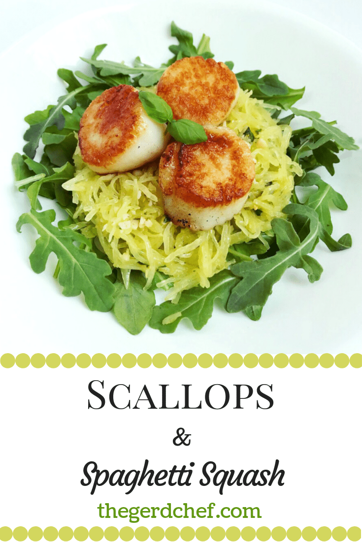 Seared Scallops with Spaghetti Squash