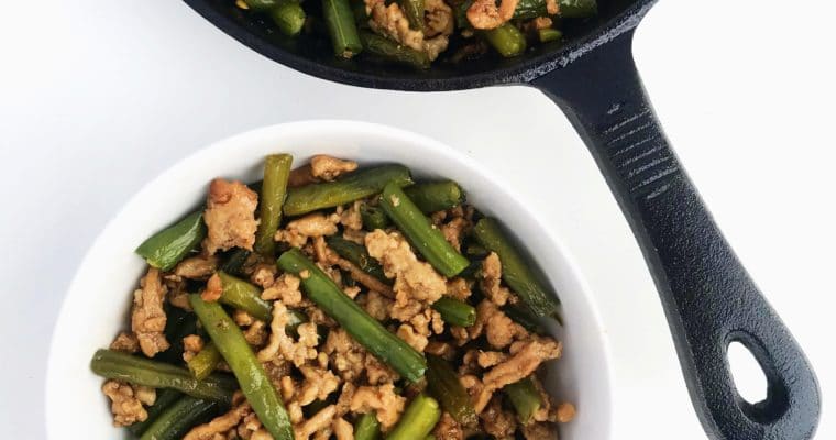 Asian Chicken and Green Bean Stir-Fry