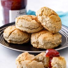 Oat Flour Biscuits-image