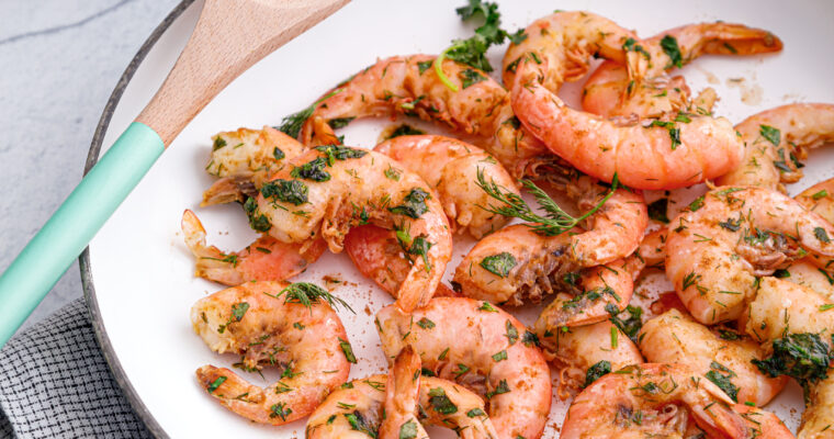 Argentine Red Shrimp (Dairy Free and Reflux Friendly)