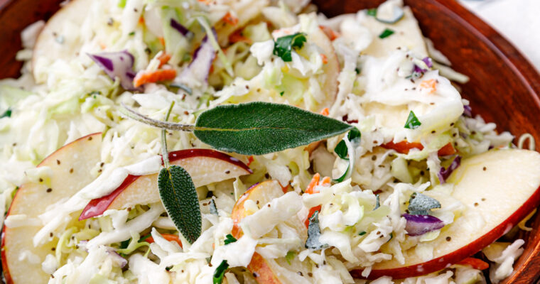 Creamy Whole30 Coleslaw