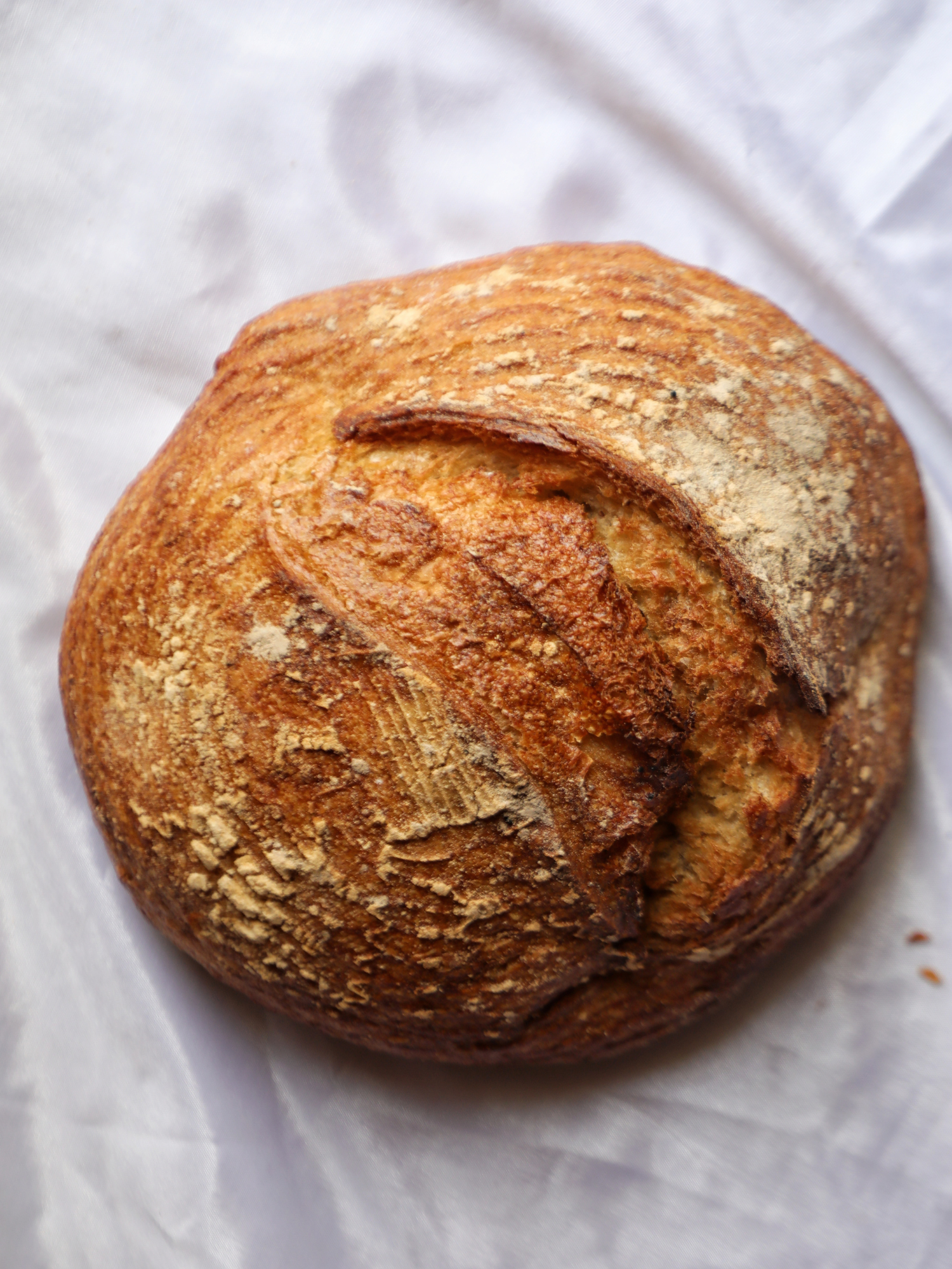 a loaf of sourdough bread that is good for acid reflux