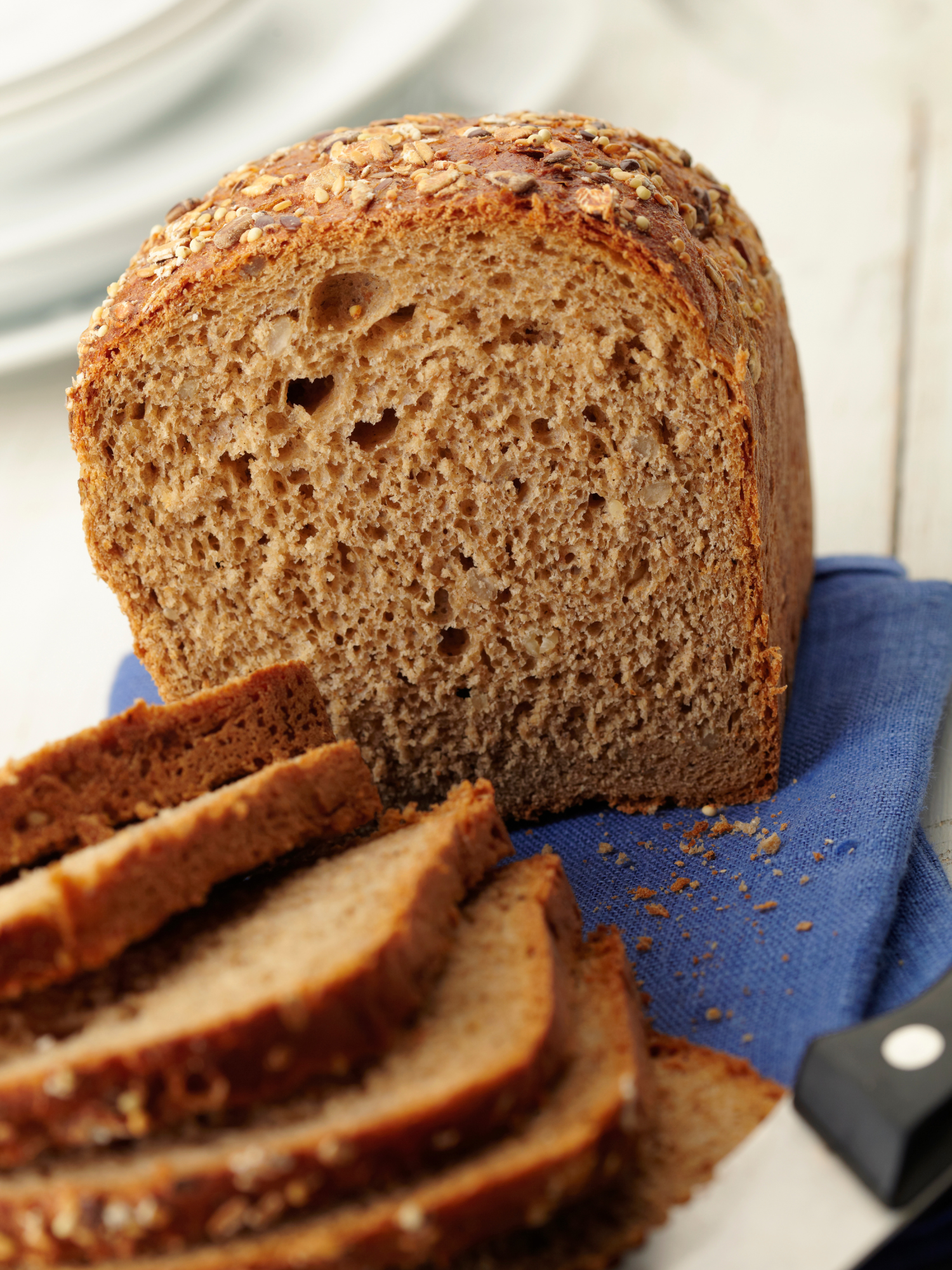 a loaf of whole wheat bread good that is best for acid reflux