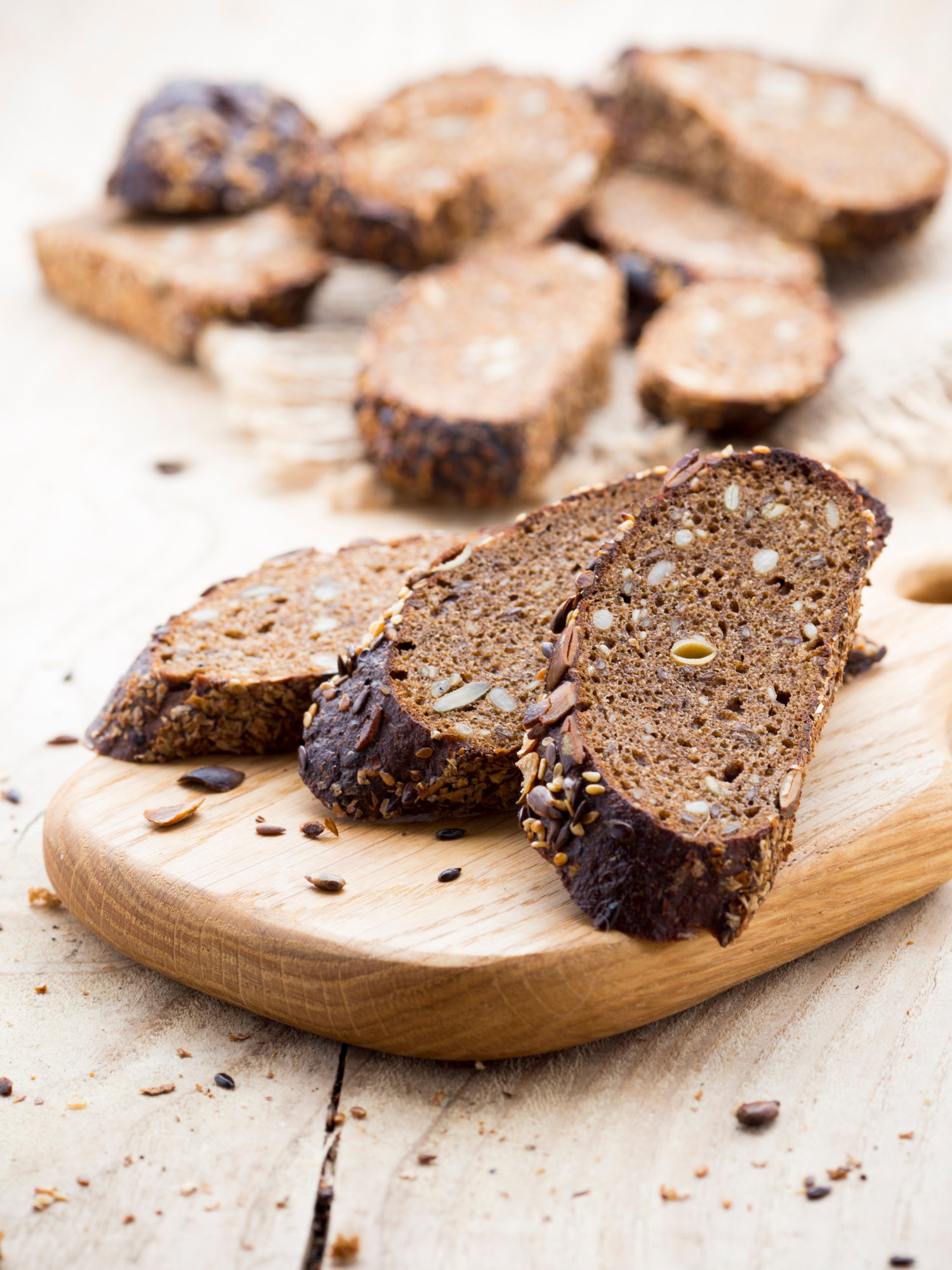 slices of rye bread which is best for acid reflux
