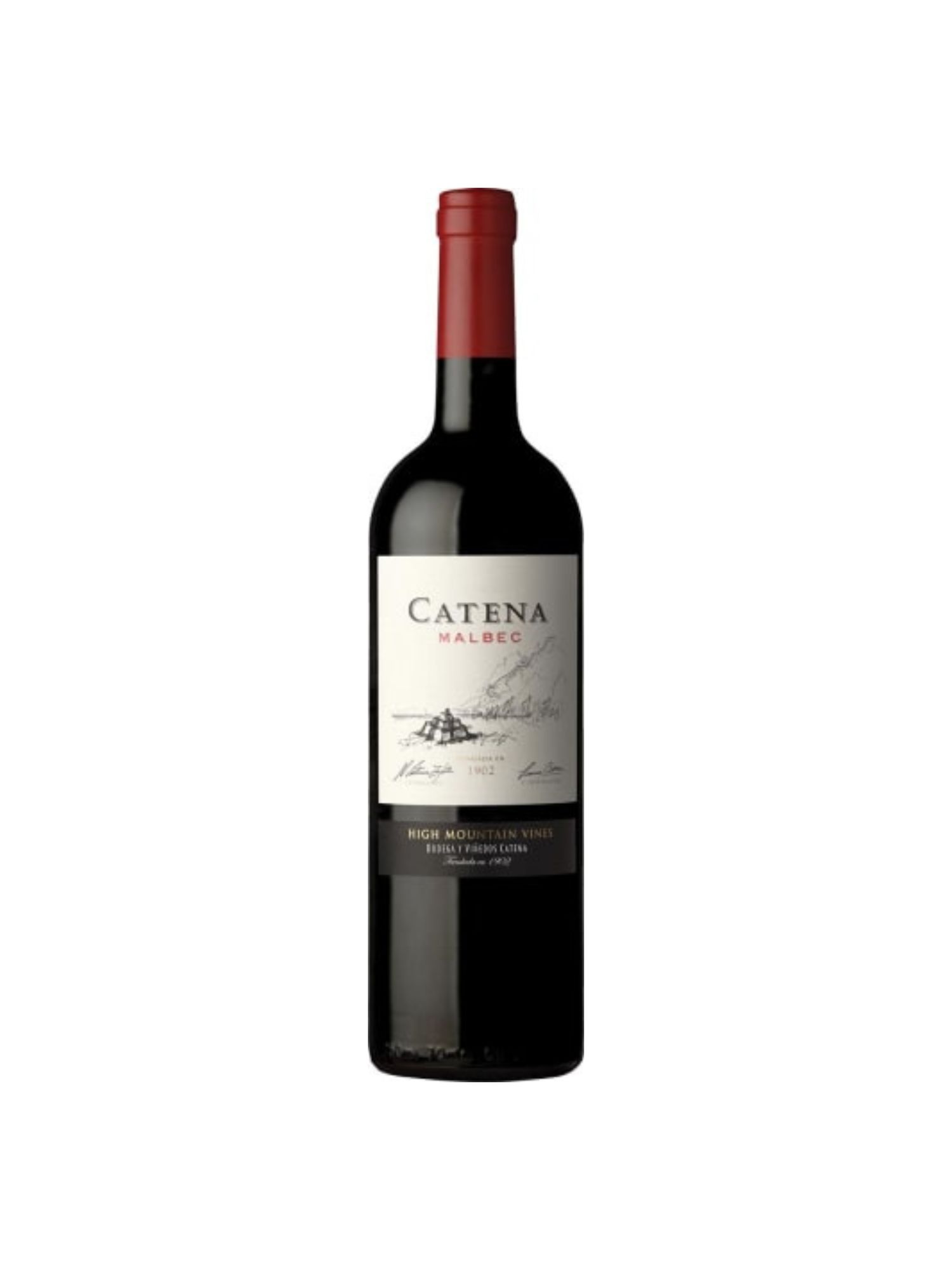 a bottle of malbec which is a low acid red wine