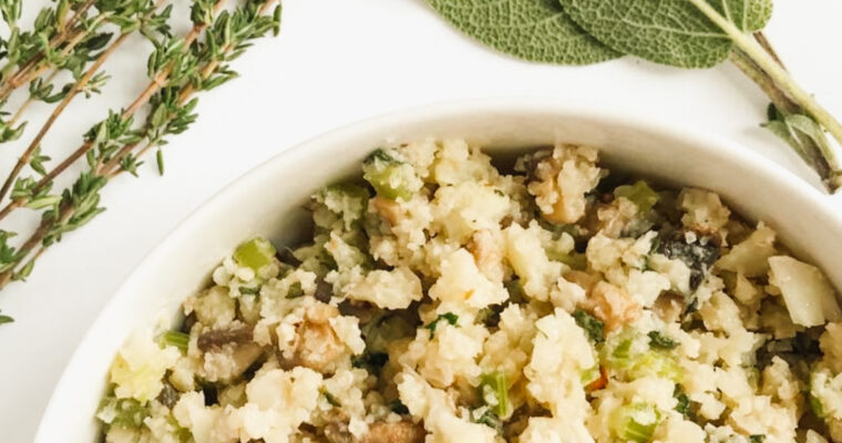 Grain-Free Thanksgiving Stuffing